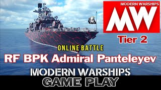 [MODERN WARSHIPS] Gameplay Panteleyev PvP Tier 2