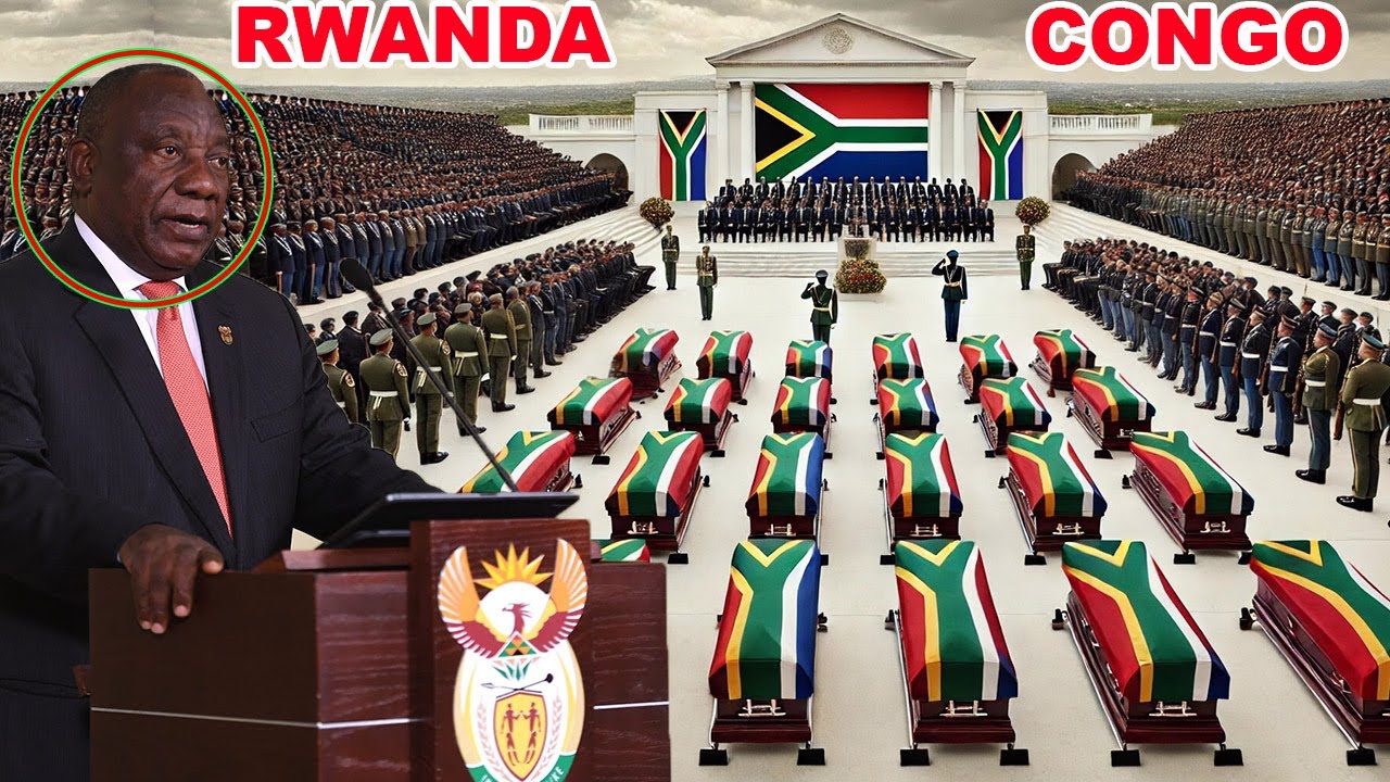 VIDEO🚨IJAMBO RAMAPHOSA YAVUYGIYE IMBERE Y'IMIRAMBO YICIWE CONGO KURUGAMBA RYASHENGUYE BENSHI!