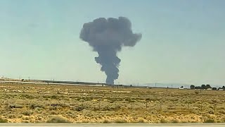 8 muertos al estrellarse un bombardero B-52 en la base aérea Edwards en California