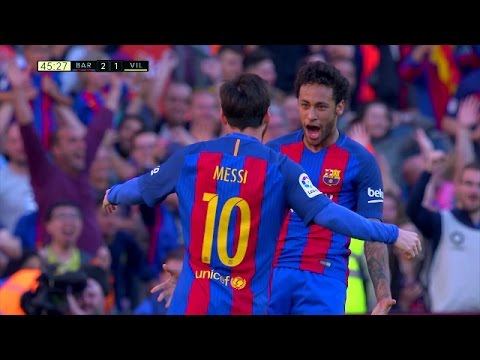 Lionel Messi vs Villarreal (Home) 16-17 HD 1080i By IramMessiTV