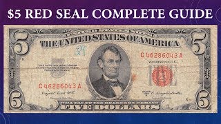 Red Seal $5 Dollar Bill Complete Guide - What Is It Worth And Why