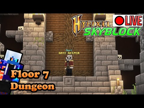 Dangerous F7 Dungeon Run - Insane Minecraft Hypixel Skyblock!
