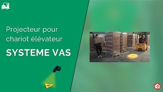 Alerte visuelle chariot / piéton