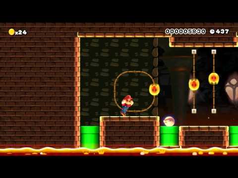 Bowser's Haunted Basement by Frank - Super Mario Maker - No Commentary 1AD