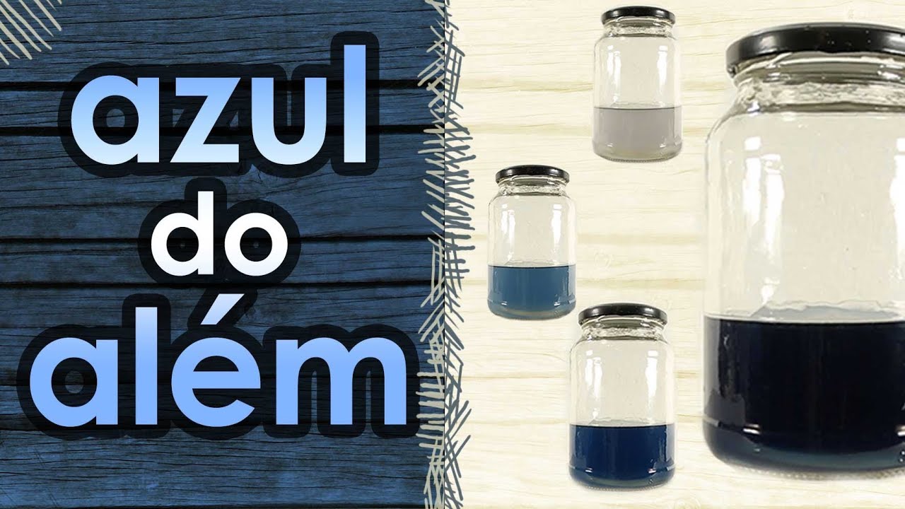 Azul do além (EXPERIÊNCIA de QUÍMICA do relógio de iodo)