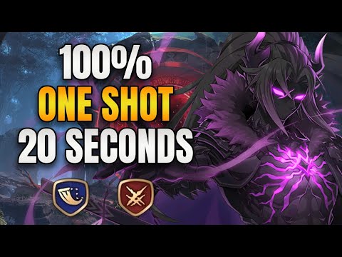 Otherworldly Breach 100% One Shot 20 Seconds (Remnant of Darkness) - Epic Seven