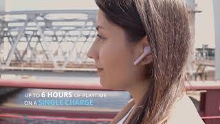 Trust Nika Touch Bluetooth In-Ear Volledig Draadloze Oordopjes Roze video