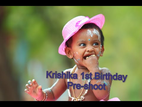 Krishika 1st Birthday Cinematic Video | Best Pre  Birthday Video Shoot
