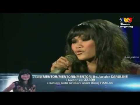 Caroline ft. Ela - Cinta Di Ujung Jalan & Rindu (Mentor 6 Minggu 3)