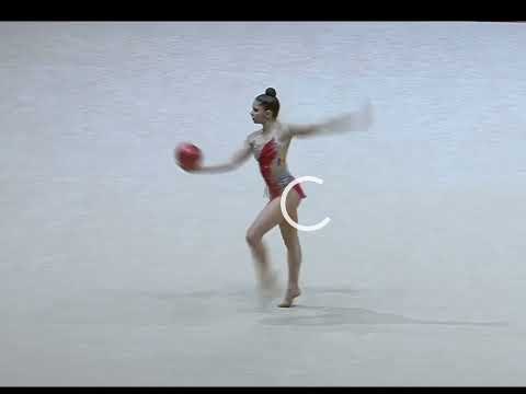 Berta MIQUEL ANDORRA - BALL AA - AGF Trophy Baku 2024 (FIG World Cup)