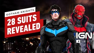 Видеоролик с представлением 28 дизайнов костюмов Gotham Knights и рассказом об их создании