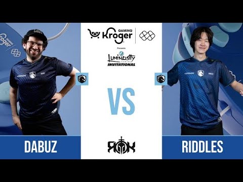 Luminosity Invitational - Riddles vs Dabuz - TOP 8 - Terry vs Rosalina