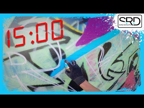 15 Minutes GRAFFITI CHALLENGE - SARID ONE