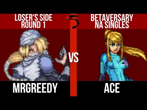 Betaversary NA Loser's: MrGreedy (Marth, Sheik) vs. Ace (ZSS) - SSF2 Tournament