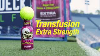5 Hour Energy Introducing Transfusion Extra Strength