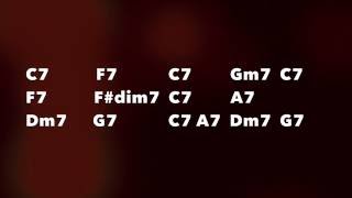 Jazz Blues Waltz Backing Track (C)