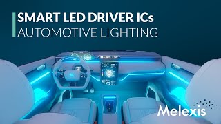 LIN RGB drivers for automotive ambient lighting