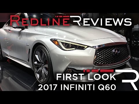 2017 Infiniti Q60 – Redline: First Look – 2016 Detroit Auto Show