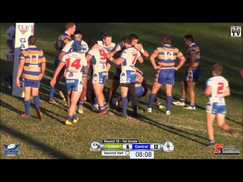 Real NRL First Grade Highlights Lakes v Central   Round 10