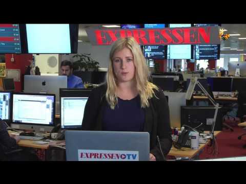 Bil voltade av vägen – en förd till sjukhus