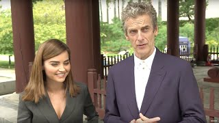#DWWorldTour - Peter Capaldi & Jenna Coleman aiment leurs fans cor�ens