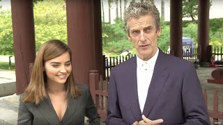 #DWWorldTour - Peter Capaldi & Jenna Coleman aiment leurs fans corens