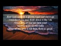 Keith Urban - Wasted Timed - Lyrics