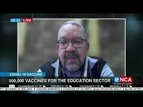 COVID 19 vaccines 500,000 vaccines secured for the education sector