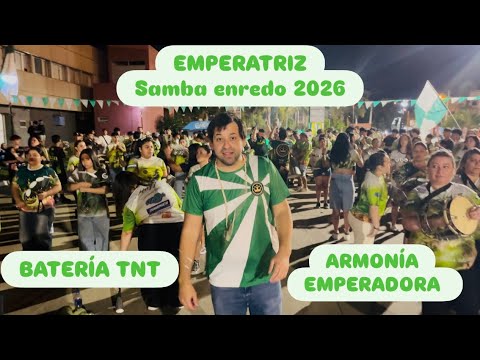 EMPERATRIZ 2026 - BATERÍA TNT Y ARMONÍA EMPERADORA