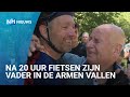 Jacco fietst 263 keer 'Het Kopje' op voor zijn vader