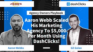 Aaron Webb: $5k/mo