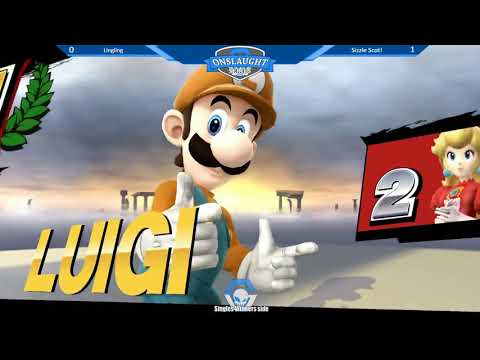 Onslaught 98 - Winner's Semis: LingLing (Peach) vs Sizzle | Scot! (Luigi)
