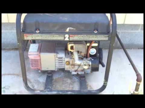 How to convert a small gasoline engine to Natural Gas or Propane.