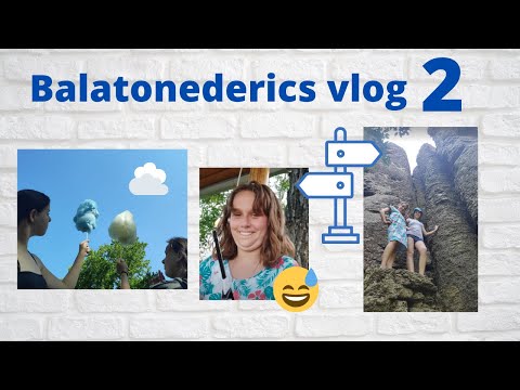 Kínszenvedős túra, Fanni karkötő, henna | Balatonederics vlog Borival 2. rész