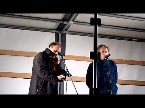 Jochen Schwarz / Jürgen Hugger - 104. Montagsdemo gegen Stuttgart 21 - 19.12.2011