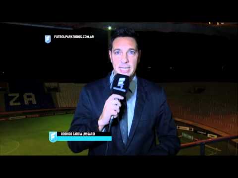 El análisis de Rodrigo García Lussardi. Godoy Cruz 0 - Arsenal 0. Fecha 15. Primera División. FPT.