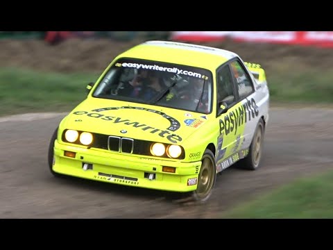 BMW M3 E30 Gr.A driven FLAT-OUT by Simone Campedelli! - Pure Sound at  Rally Legend 2021!
