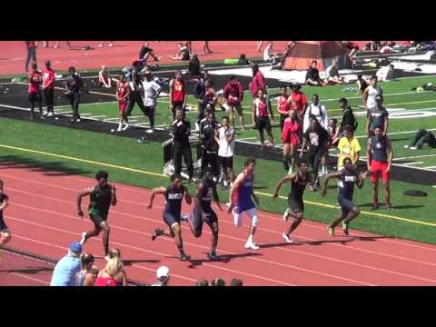J Gasser - VarB 100m at Beach Cities 3-26-16