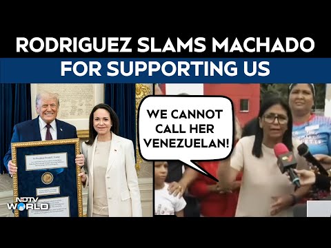 Venezuela's Acting President Rodriguez Slams Machado For ...