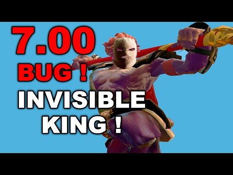 CRAZY Dota 2 Bug - Invisible Monkey King !!!