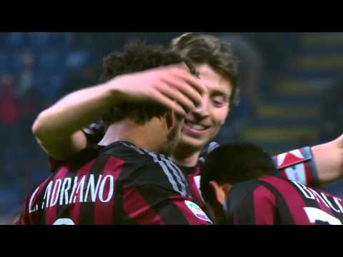 Il gol di Luiz Adriano - Milan-Sampdoria 4-1 - Giornata 14 - Serie A TIM 2015/16