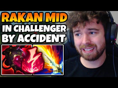 I took AP RAKAN MID to CHALLENGER by MISTAKE...