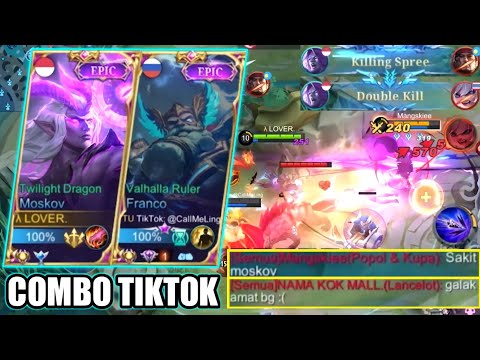 TOP 1 FRANCO FT RAJA MOSKOV, MUSUH GAK NIAT MAIN LAGI - MOBILE LEGENDS