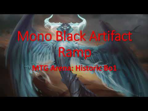 MTG Arena: Historic Mono Black Artifact Ramp! Cast Ugin and Ulamog!