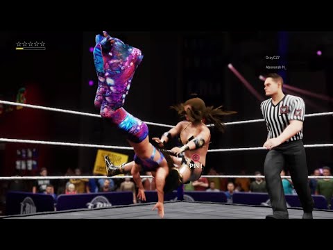 WWE 2K20 Christy aXe vs Norah