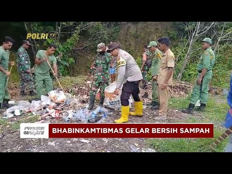 PRESISI UPDATE : BHABINKAMTIBMAS POLRES SUMBA BARAT GELAR BERSIH SAMPAH 21/01/2025 17.00