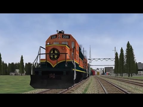 Part of a video titled How Train Tracks are Laid | Track laying machines - YouTube