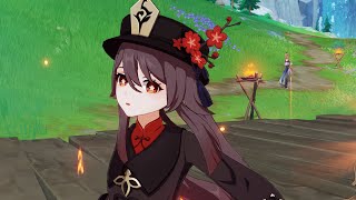 物理胡桃単騎でイゾルト倒してみた【原神】
