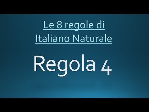 Regola 4