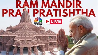 Ayodhya Ram Mandir LIVE  Ram Mandir Inauguration  